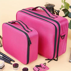 Minimalist Zipper Makeup Handbag Lightweight Cosmetic Bag
