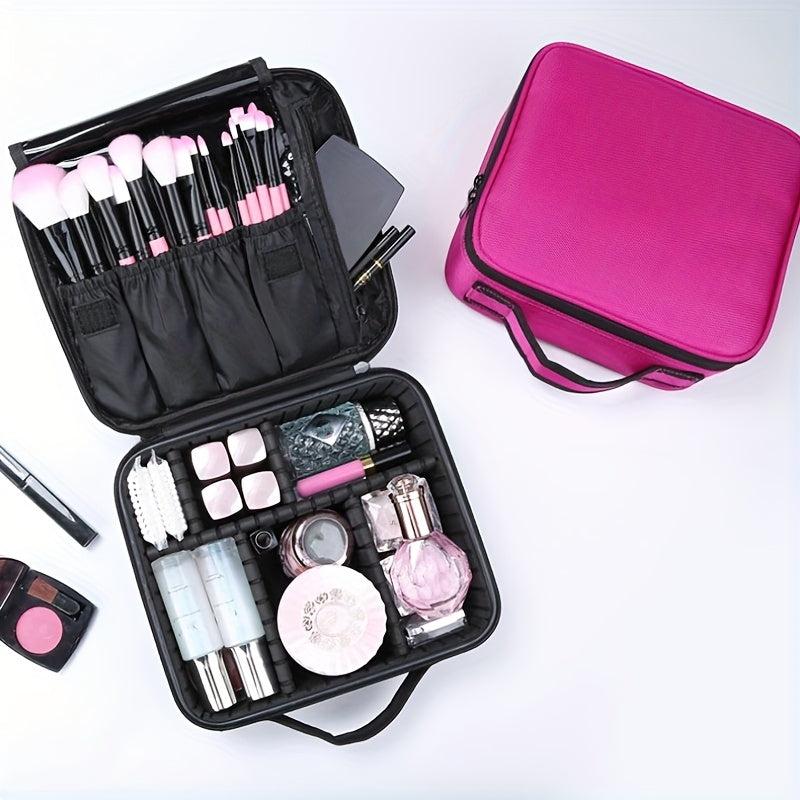 Minimalist Zipper Makeup Handbag Lightweight Cosmetic Bag