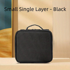 Minimalist Zipper Makeup Handbag Lightweight Cosmetic Bag