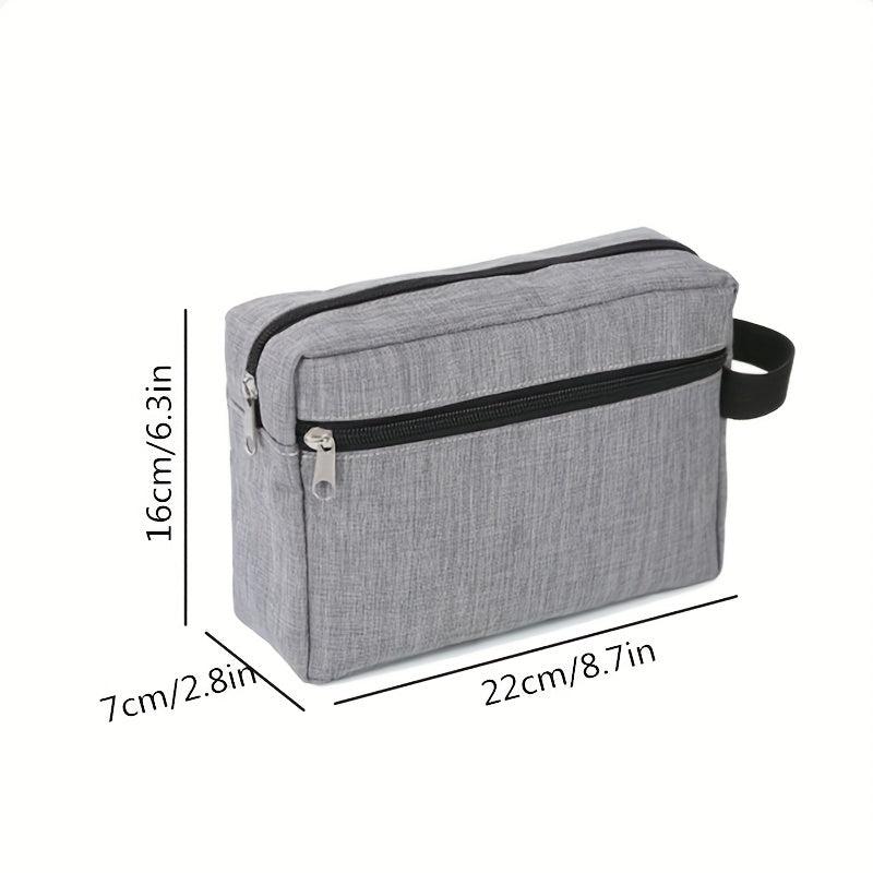 Portable Travel Storage Bag Zipper Toiletry Wash Bag Cosmetic Bag