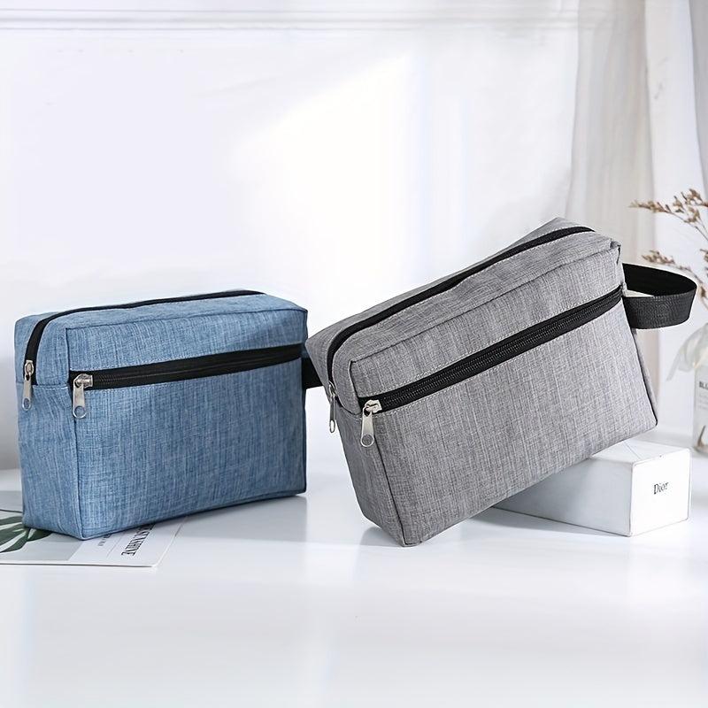 Portable Travel Storage Bag Zipper Toiletry Wash Bag Cosmetic Bag