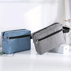 Portable Travel Storage Bag Zipper Toiletry Wash Bag Cosmetic Bag