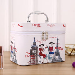 Travel Cosmetic Zipper Satchel Bag Lightweight Versatile Storage Handbag