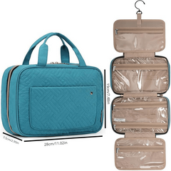Foldable Large Capacity Cosmetic Bag Travel Portable Makeup Pouch