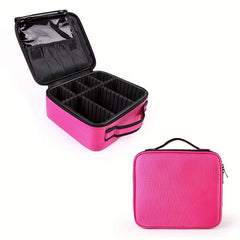 Portable Minimalist Makeup Zipper Handbag Lightweight Travel Cosmetic Bag