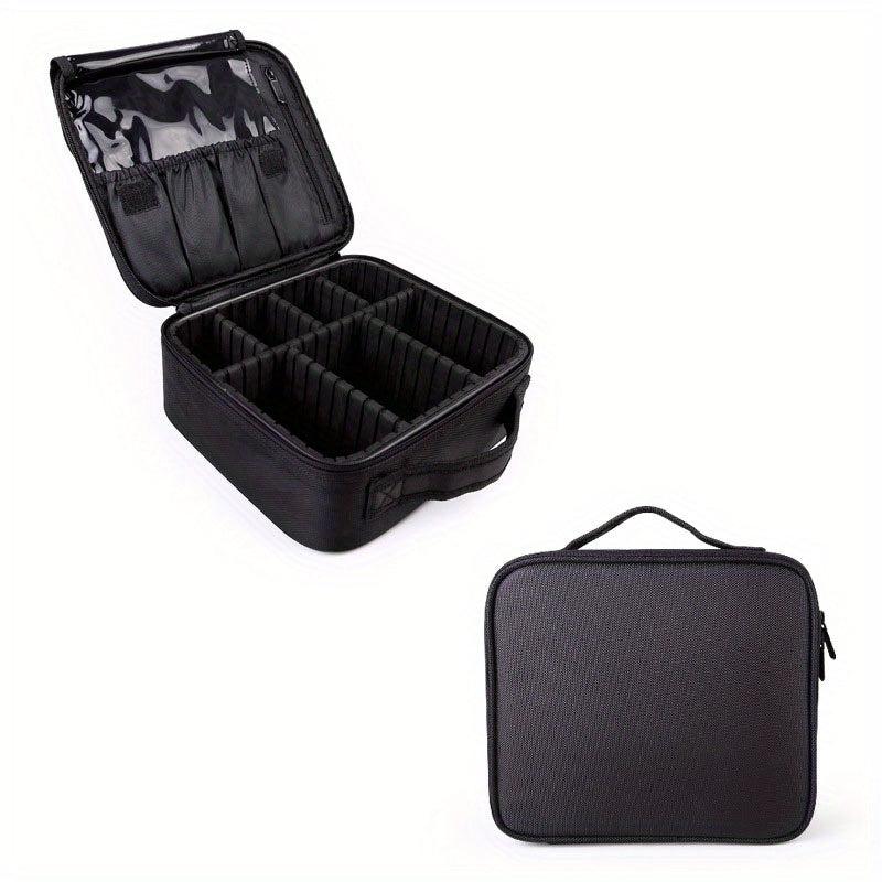 Portable Minimalist Makeup Zipper Handbag Lightweight Travel Cosmetic Bag