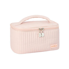 Portable Makeup Bag Cosmetic Box Travel Toiletry Bag Brush Storage