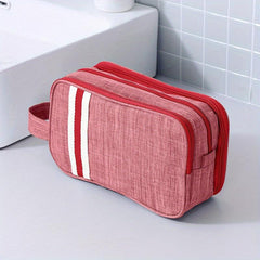 Portable Travel Toiletry Bag Zipper Cosmetic Organizer