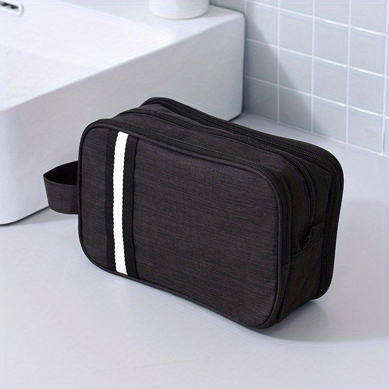 Portable Travel Toiletry Bag Zipper Cosmetic Organizer