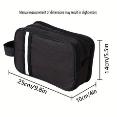 Portable Travel Toiletry Bag Zipper Cosmetic Organizer
