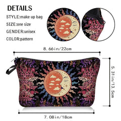 Retro Print Travel Storage Bag Lightweight Toiletry Wash Bag