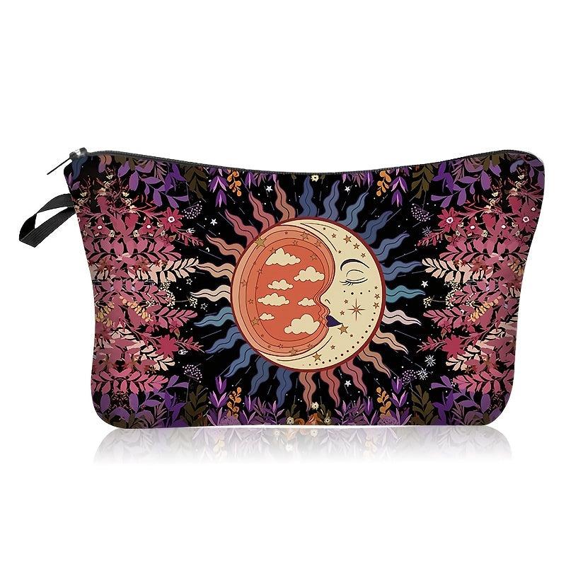 Retro Print Travel Storage Bag Lightweight Toiletry Wash Bag