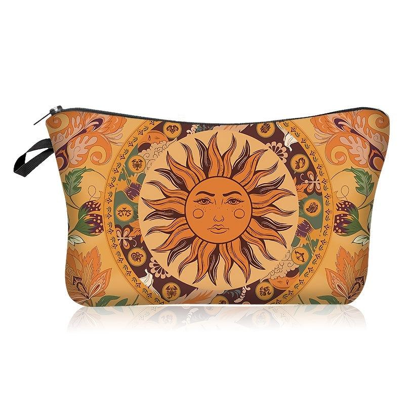 Retro Print Travel Storage Bag Lightweight Toiletry Wash Bag
