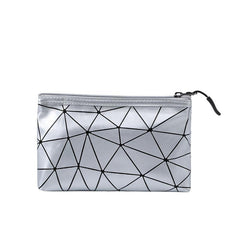 Geometric Pattern Storage Makeup Bag Lightweight Travel Cosmetic Bag