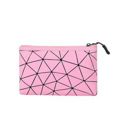 Geometric Pattern Storage Makeup Bag Lightweight Travel Cosmetic Bag