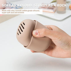 Waterproof Makeup Sponge Holder Silicone Dustproof Portable Beauty Sponge Case