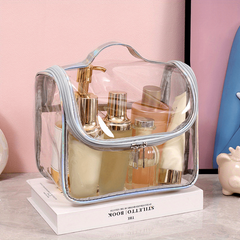Transparent Cosmetic Bag Zipper Toiletry Wash Bag