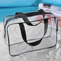 Transparent Storage Bag Zipper Cosmetic Organizer for Travel