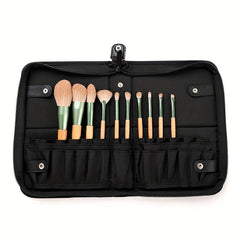 29 Holes Foldable Makeup Brush Organizer Travel Cosmetic Bag