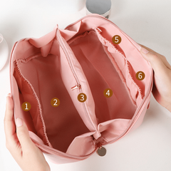 Large Capacity Cosmetic Storage Bag Waterproof Portable Makeup Pouch
