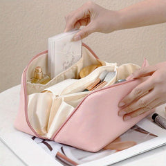 Waterproof Cosmetic Bag Large Capacity Portable Travel Storage Bag