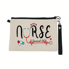 Nurse Survival Kit Storage Bag Lightweight Travel Cosmetic Bag