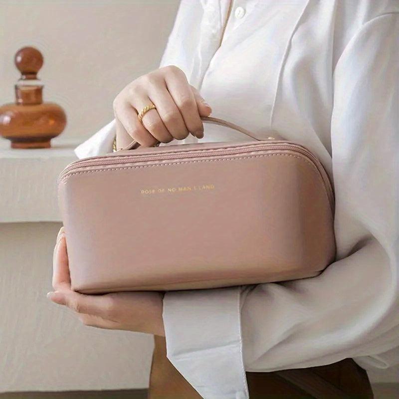 Waterproof Travel Cosmetic Bag Makeup Brush Storage Bag Portable Zipper