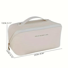 Waterproof Travel Cosmetic Bag Makeup Brush Storage Bag Portable Zipper