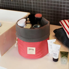 Waterproof Bucket Bag Makeup Storage Portable Toiletry Bag