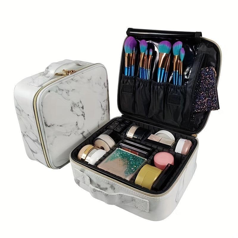 Portable Cosmetic Zipper Bag Makeup Handbag Travel Toiletry Wash Bag