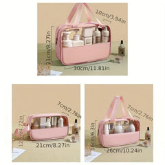 Clear Cosmetic Organizer Bag Portable Travel Toiletry Bag Waterproof