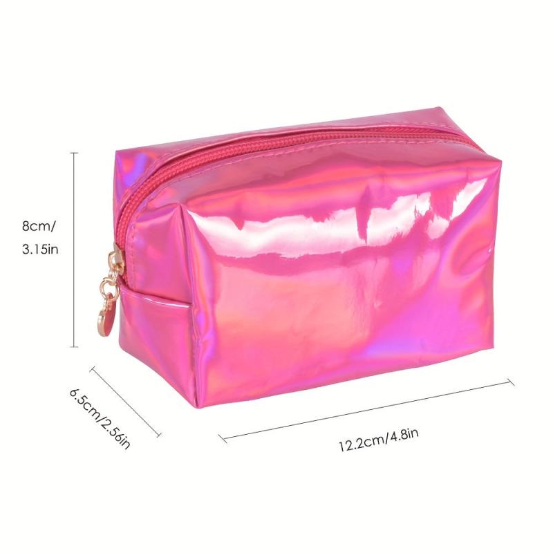 Glitter Makeup Pouch Zipper Storage Bag Cosmetic Bag