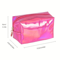Glitter Makeup Pouch Zipper Storage Bag Cosmetic Bag