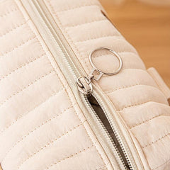 Embroidered Nursery Travel Bag with Large Capacity