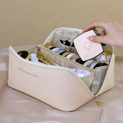 Minimalist Makeup Zipper Pouch Travel Storage Bag
