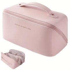 Minimalist Zipper Makeup Bag Lightweight Cosmetic Toiletry Wash Bag