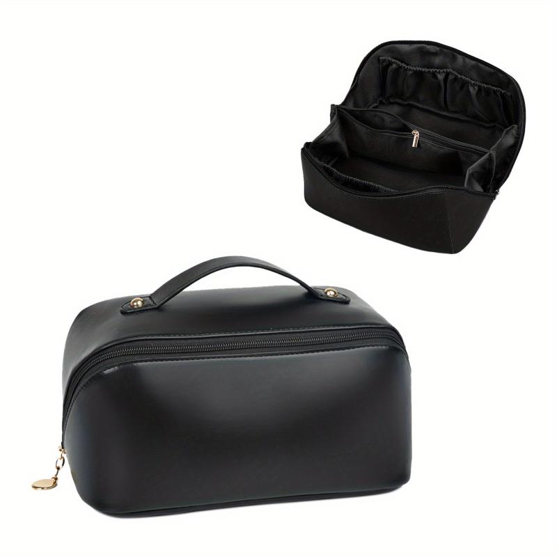 Minimalist Zipper Makeup Bag Lightweight Cosmetic Toiletry Wash Bag