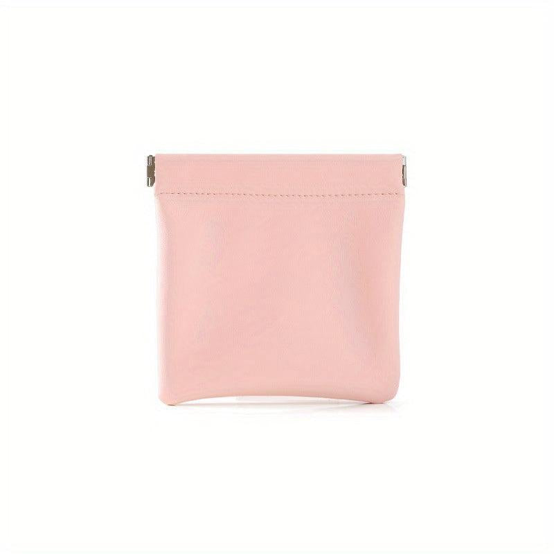 Waterproof Lipstick Pouch Solid Carry On Pouch Lightweight Self Closing Purse