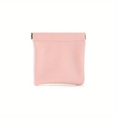 Waterproof Lipstick Pouch Solid Carry On Pouch Lightweight Self Closing Purse