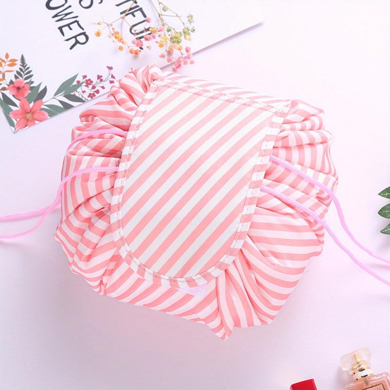 Waterproof Drawstring Cosmetic Bag Lightweight Portable Travel Makeup Bag