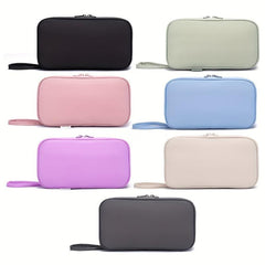 Lipstick Storage Pouch Zipper Portable Makeup Bag Waterproof Cosmetic Bag