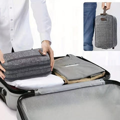 Foldable Handheld Cosmetic Bag Divider Nylon Waterproof Makeup Bag