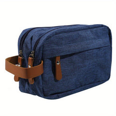Foldable Handheld Cosmetic Bag Divider Nylon Waterproof Makeup Bag