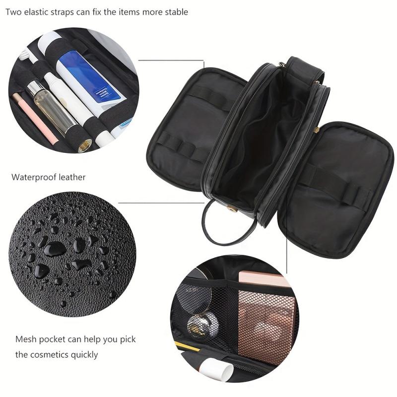 Vintage Solid Travel Storage Bag Multifunctional Zipper Carry On Bag
