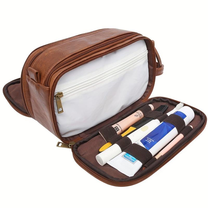 Vintage Solid Travel Storage Bag Multifunctional Zipper Carry On Bag