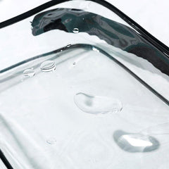 Waterproof Transparent Zipper Pouch Toiletry Wash Bag