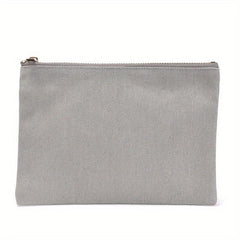 Canvas Storage Bag Portable Zipper Clutch Coin Purse Handbags