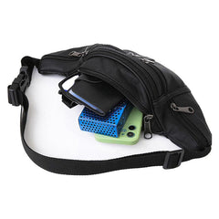 Solid Waist Bag Math Sports Pack Running Bag