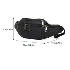 Solid Waist Bag Math Sports Pack Running Bag