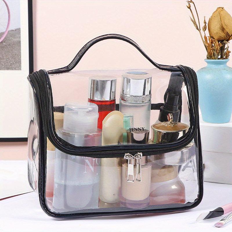 Transparent Makeup Handbag Lightweight Versatile Toiletry Wash Bag